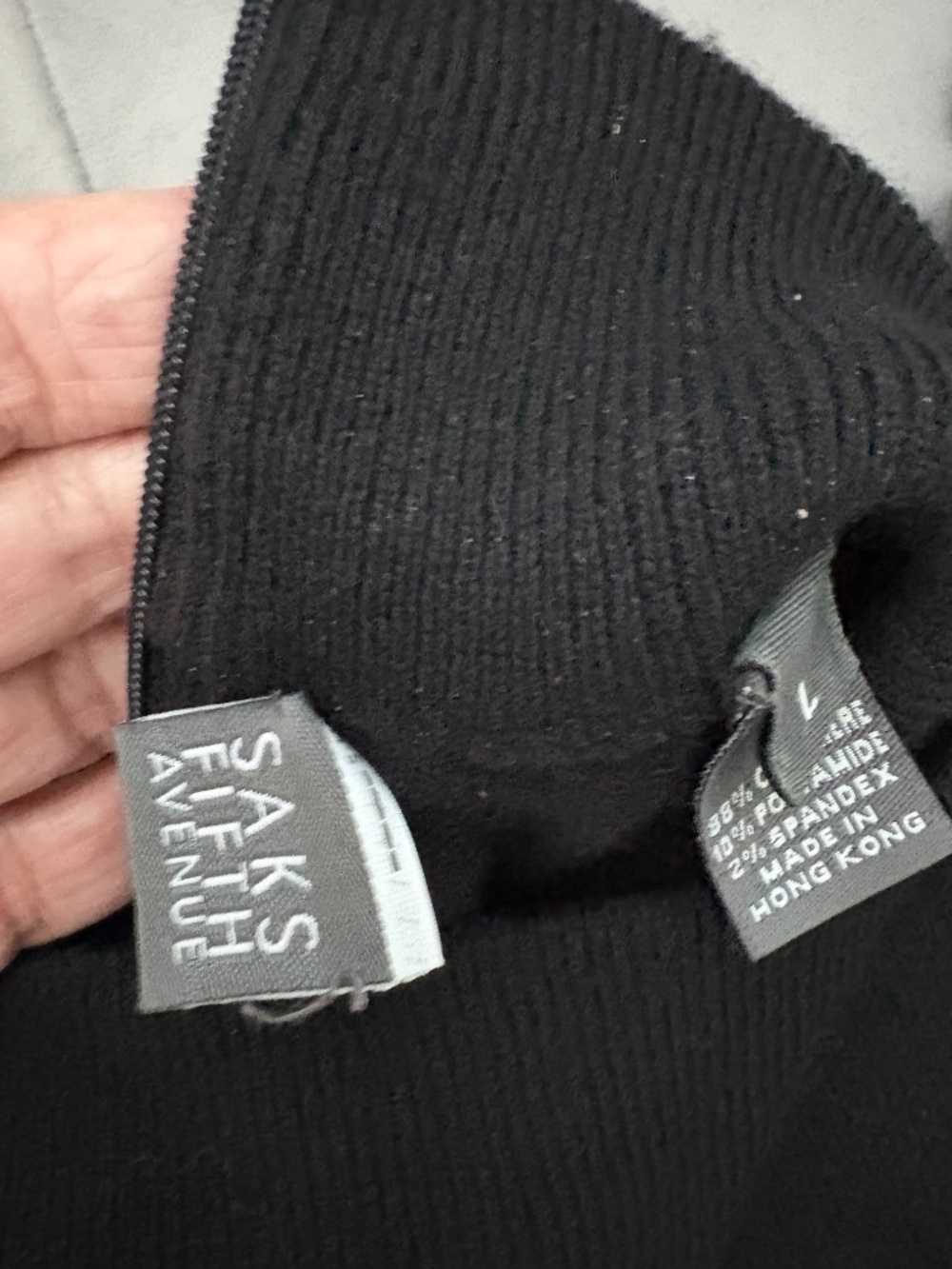 Two Black Cashmere Sweaters - Picture 3 of 3
